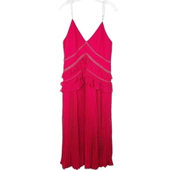 Self-Portrait Pink Maxi Dress - Picture 2 of 16